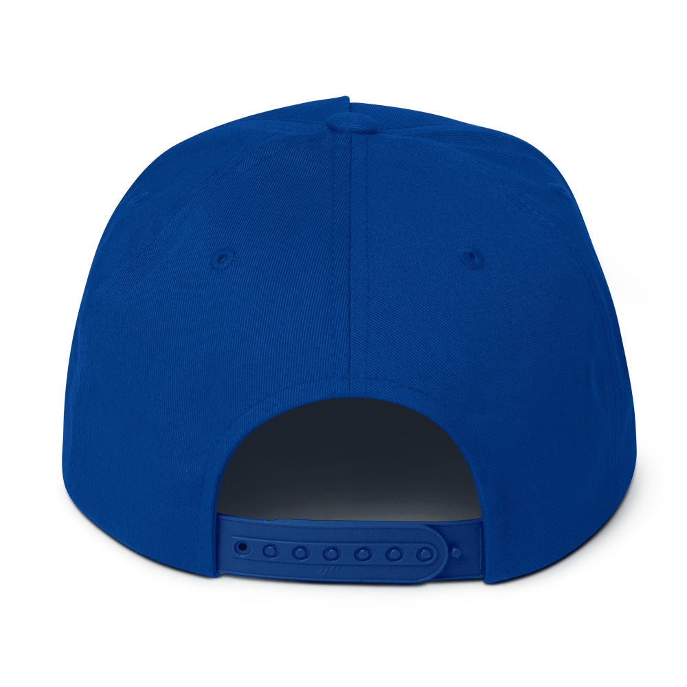 Flat Bill Five Panel Hat